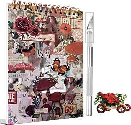 1000+ Stück/50 Blatt Scrapbooking Aufkleber Set