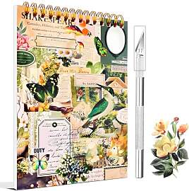 1000+ Stück/50 Blatt Scrapbooking Aufkleber Set