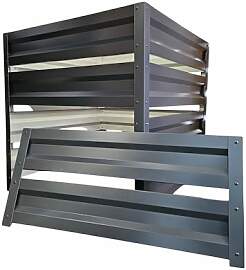 1000L XXL Metall Komposter Garten – Stabiler