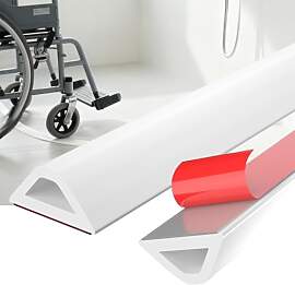 100CM Schwallschutzleiste Dusche Selbstklebend