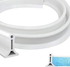 100CM Schwallschutzleiste Dusche Selbstklebend