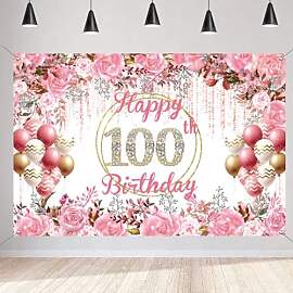 100. Geburtstag Deko Frau, Happy 100th Birthday