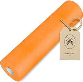 100%Mosel Vlies Tischläufer, in Orange (30 cm x