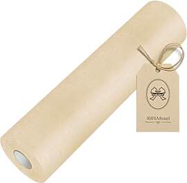 100%Mosel Vlies Tischläufer, in Sand Beige (30 cm 