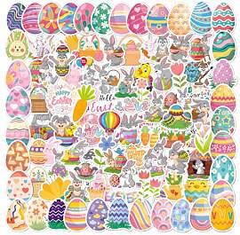 100PCS Aufkleber Ostern,Ostereier