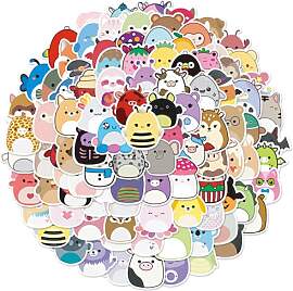 100PCS Stickers, Kawaii Sticker Cartoon Vinyl