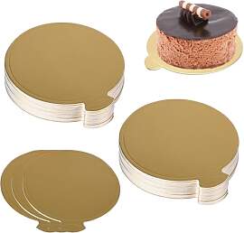 100 Stück 8cm Mousse Kuchen Bretter,Mini Mousse