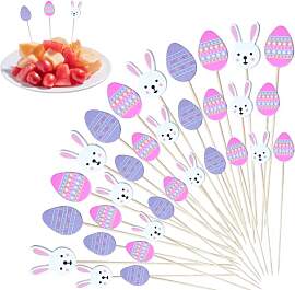 100 Stück Ostern Cocktailspieße, Ostern