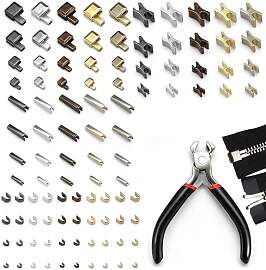 100 Stück Reißverschluss Reparatur Set,Ersatz