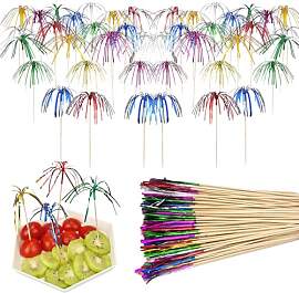 100 Stücke Cocktail Feuerwerk Dekoration Drink