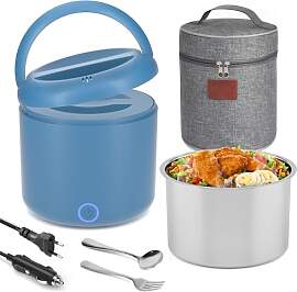 100W Elektrische Lunchbox Erwachsene, 1.2 L Thermo 