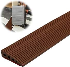 100x8x2CM Schwellenrampe, Türschwellenrampen, PVC 