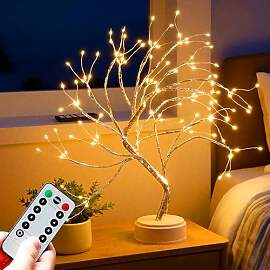 108 LED Lichterbaum Warmweiß, Dimmbar Mit