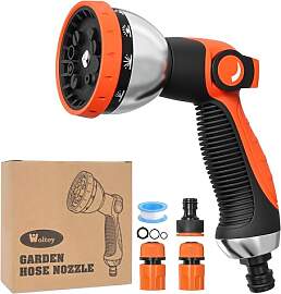 10-Funktionen Gartenbrause, Hochdruck Handbrause