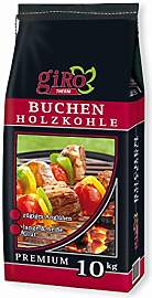 10 kg giRo Buchengrillkohle Holzkohle Buche