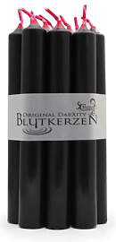 10 original DarXity Blutkerzen - innen rot, außen 