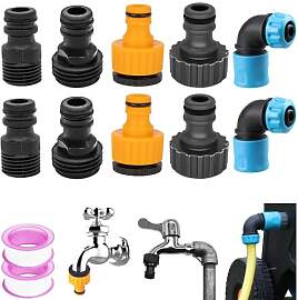 10 Pcs Kunststoff Wasserhahn Adapter für