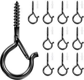 10 Stück Edelstahl Hakenschrauben mit