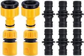 10 Stück Gartenschlauch Zubehör Set, inklusive