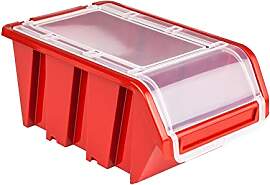 10 x Stapelbox mit Deckel Werkstatt Stapelkiste