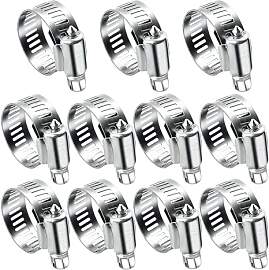 10x Schlauchschellen Edelstahl 18-32 mm,