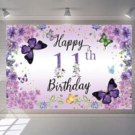 11. Geburtstag Deko Mädchen, Happy 11th Birthday