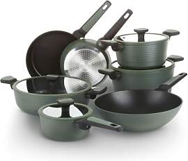 11-teiliges Kochgeschirr-Set Corredo 2.0 (Grün)