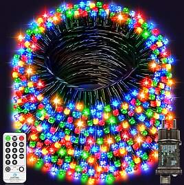 1200 LED Lichterkette Außen, 36M Lichterkette
