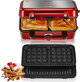 1200W Toaster, Sandwichmaker/Grill/Waffeleisen 3