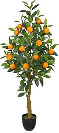 120cm Kunstpflanzen Groß Orangenbaum Kunstpflanze 