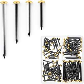 120 Stück Bildernägel Set, Stahlnägel für