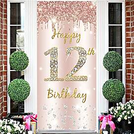 12. Geburtstag Mädchen Deko, Zwölfter Geburtstag 