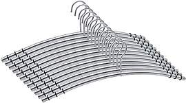 12 Metall Kleiderbügel hochwertige & robuste