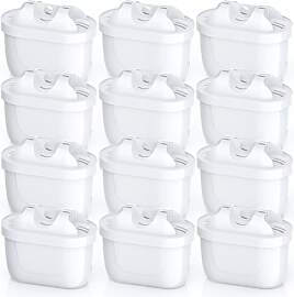 12 Pack Ersatz-Wasserfilter Kartuschen Kompatibel
