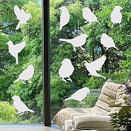 12Pcs Fensteraufkleber zur
