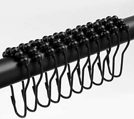 12 Stück Duschvorhanghaken für Aufhängung,