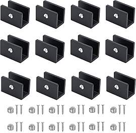 12 Stück Einstellbare Glas Halterung,