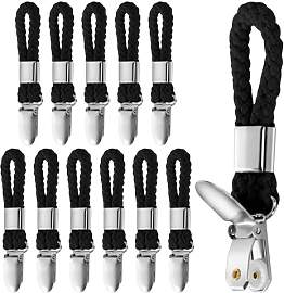12 Stück Handtuchklammern, Handtuchclips mit