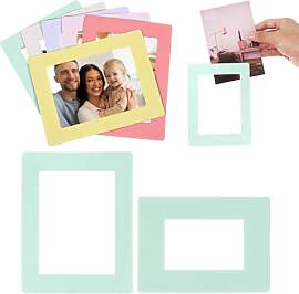 12 Stück Magnet Bilderrahmen Bunt, Magnetische