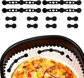 12 Stück Magnetische Silikonschnallen für