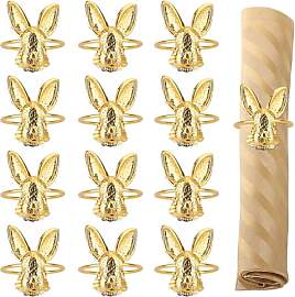 12 Stück Ostern Serviettenringe, Hasenohren