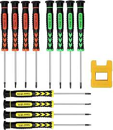 12 Stücke Schraubenzieher Set mit 1