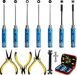 12-teiliges ferngesteuertes Auto-Werkzeug-Set