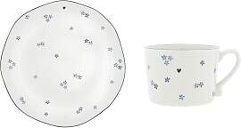 12tlg. Kaffeeservice Daisies Blumen 6 Personen