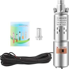 12V, 180W Edelstahl Solar-Tauchpump,