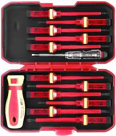 13 Stück Elektriker Werkzeug Set Schraubenzieher