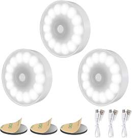 14 LEDs Heller Nachtlicht mit Bewegungsmelder, 3