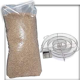 15 kg Buche Räucherspäne mit Kaltrauchgenerator