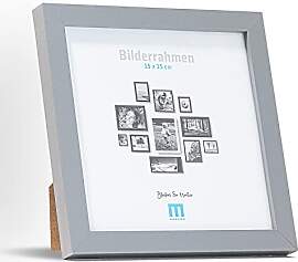 15x15cm (1Stk) in Grau, minimalistischer &