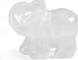 1.5Zoll Kristall Elefantenfiguren, Healing